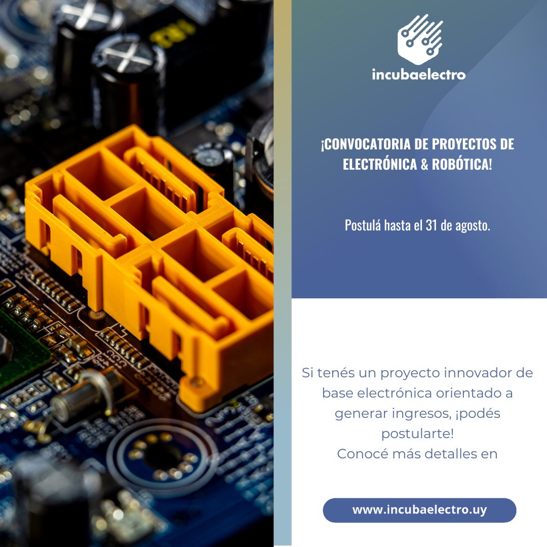 Convocatoria de Proyectos de Electrónica y Robótica