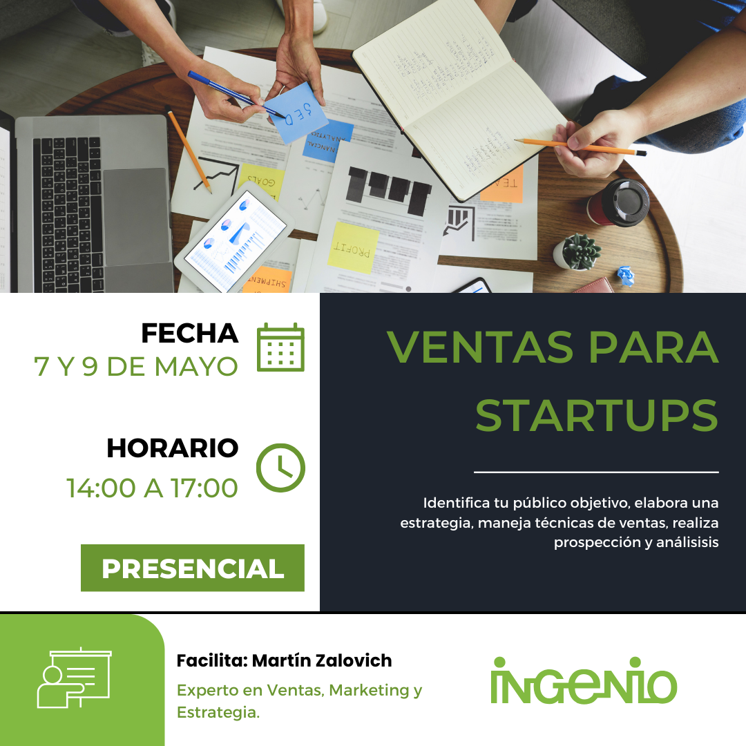 Taller de Ventas para Startups